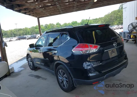 2016 Nissan Rogue Sl z USA, uszkodzony, nr VIN 5N1AT2MT7GC744226